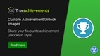 Site Feature: Share personalised achievement unlocked images